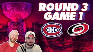 Canadiens drop rusty Canes 6-2 in Game 1 | Live Analysis | May 21, 2026