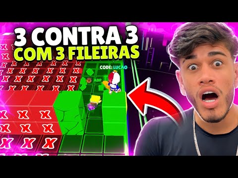ZERAMOS O BLOCKDASH SÓ USANDO 3 FILEIRAS NO STUMBLE GUYS