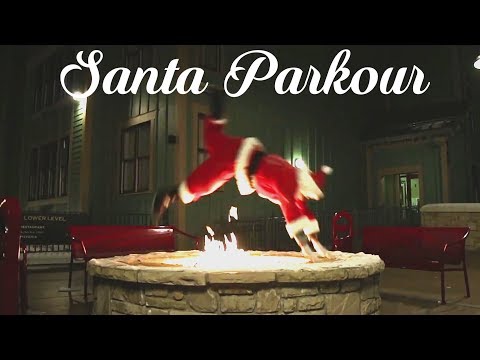 Santa Parkour