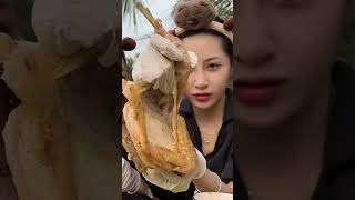 Gà hấp củ cải