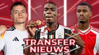 GROTE NEDERLANDSE TRANSFER in de MAAK! | TRANSFERNIEUWS met HATO, POGBA & WIRTZ!