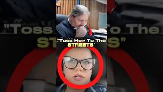 Rent dodger THROWN OUT by judge #shorts