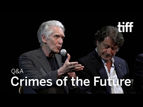 CRIMES OF THE FUTURE Cast + Crew Q&A | TIFF 2022