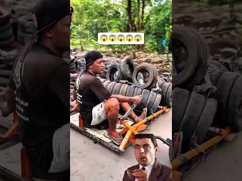 MOTO COM 102 PNEUS. Uma Dessa Você Nunca Viu Igual 🛵🤯😂