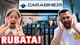 QUALCUNO HA RUBATO LA MACCHINA DI  PAPAANTONIO E INSIEME A FIGLIACHIARA VANNO DAI CARABINIERI!