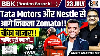 Zomato Beats Tata Motors & Nestlé! | Shocking Stock Market Twist Explained by Ankit Avasthi