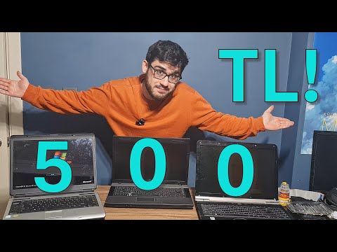 500 TL'ye 3 Adet Laptop Aldım! Bakalım Nasıllar?