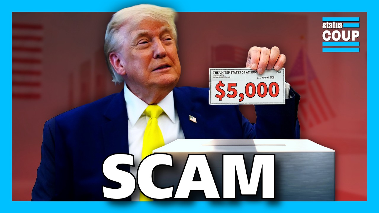 Trump DANGLING $5,000 to Voters Is Next-Level Desperate