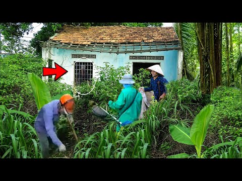 BIG SHOCK: Old Lady Runs Away In Scary When She Takes Us To Clean A Haunted House | Clean Up