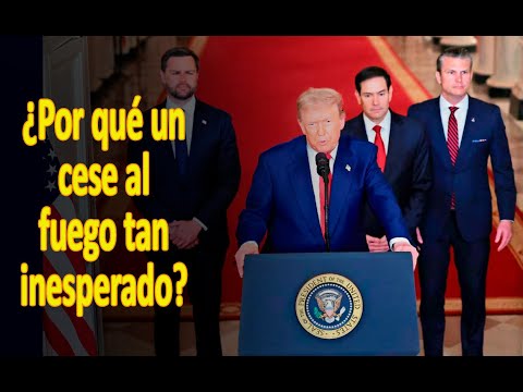 ¿Por qué un cese al fuego tan inesperado?   Checa esto