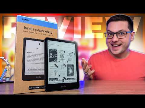 SURPREENDEU! Novo KINDLE PAPERWHITE 2024: Tela MAIOR, mais RÁPIDO e com MAIS BATERIA! Review!