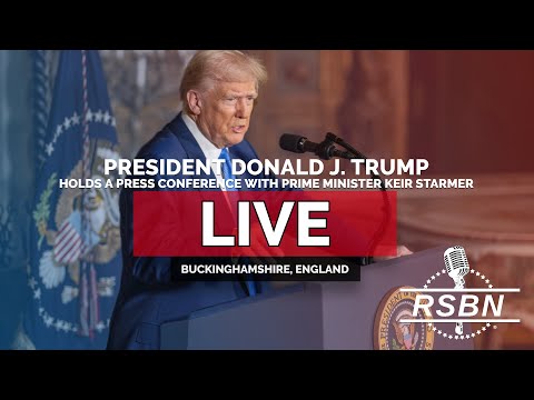 LIVE REPLAY: President Trump Holds a Press Conference with Prime Minister Keir Starmer - 9/18/25