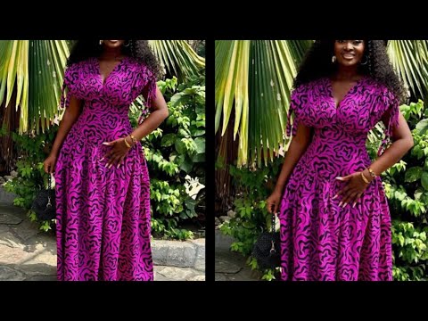 How to cut and sew a ruched shoulder dress