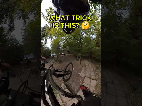Does this count as a bike trick?😁🤘#mtb #downhill #fyp