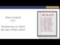 Understanding Rules