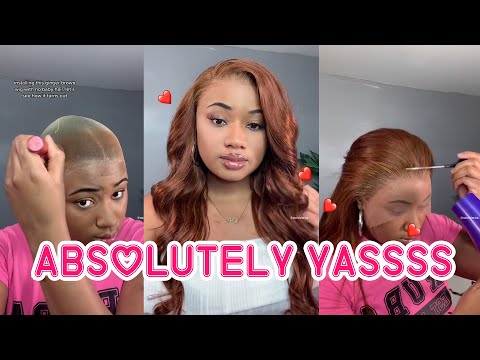 *MELTED LACE"👧🏾Natural Hairline HD Lace Wig Chestnut Brown Install & Quick Wave!