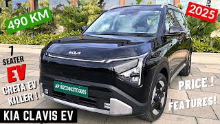 2025 Kia Carens Clavis EV 7-Seater Electric MPV - 490 Km Range, New Features, Interiors, Price | KIA
