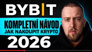 Bybit EU NÁVOD 2026: Jak vložit peníze, nakoupit a vybrat krypto