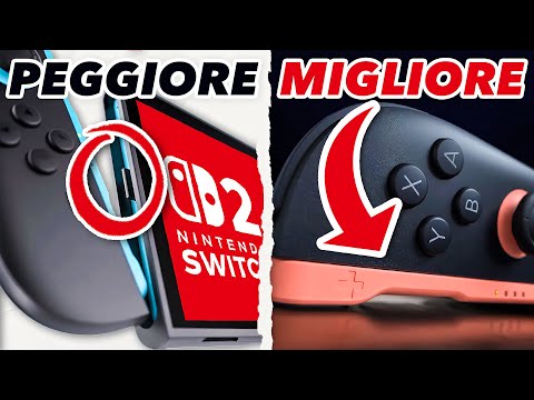 NINTENDO SWITCH 2 - I cambiamenti PEGGIORI e MIGLIORI rispetto Switch 1