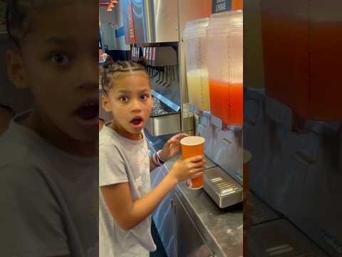 Dad catches daughter getting juice without permission #shorts