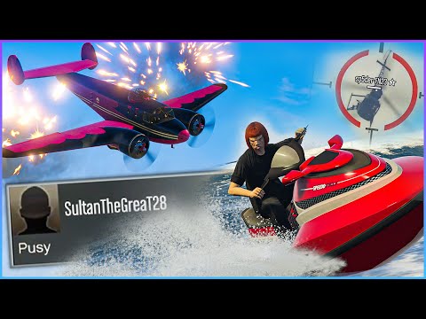 Destroying Oppressor Low IQ Griefers with a Jet ski (Seashark OP ?)