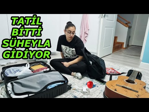 TATİL BİTTİ YOLCUMUZ GİDİYOR 48 SAATTEN ÖZET VLOG