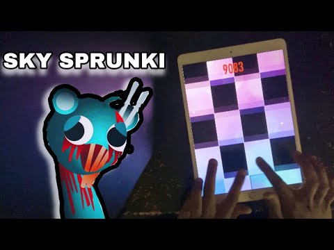 Sprunki Sky in 4 PHASES (EASY TO IMPOSSIBLE) - PIANO TILES 2