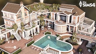 I Built the Most Detailed Dream Estate in The Sims 4! No CC
