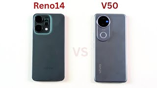 Oppo Reno 14 vs Vivo V50 Speed Test and Camera comparison