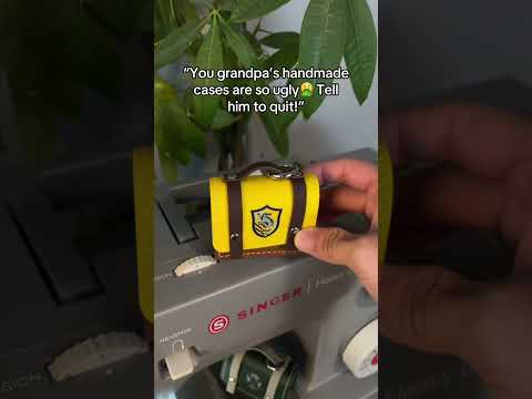 He wants Harry Potter fans to see his work🥺 #hogwarts #airpodcase #harrypotter #smallbusiness
