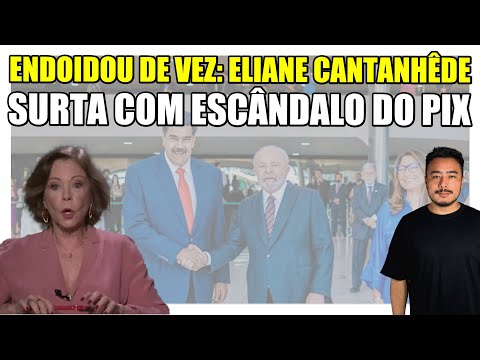 Endoidou de vez: Eliane Cantanhêde afirma que escândalo do PIX está "casado" com Trump, Musk e Meta