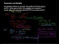 KNO3 Solubility and Temperature Effects