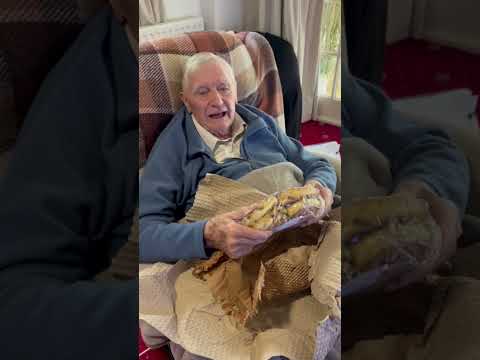 Grandad has an unusual delivery #grandpa #oldfashioned #memories #oldfashioned #grandparents #lard