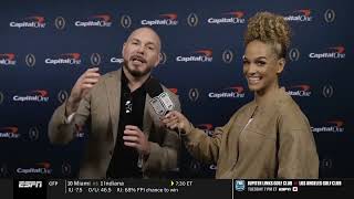 Pitbull Interview w/ Jess Sims - ESPN Championship Drive [1/19/2026]