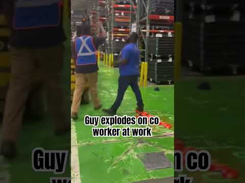 Heated argument at work