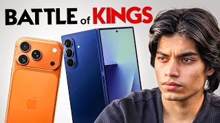 Samsung Galaxy Fold 7 vs Apple iPhone 17 Pro Max. Kon he asli king?