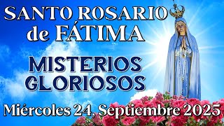 🔵SANTO ROSARIO EN ESPAÑOL, MISTERIOS GLORIOSOS, Septiembre 24, 2025