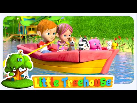 Row Row Row Your Boat, Nursery Rhymes and Cartoon Videos for Kids