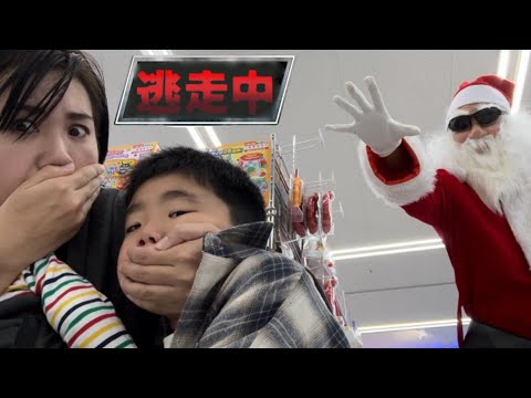 【逃走中】トイザらスでハンターから逃げろ！じゅたろうくんのクリスマス大作戦