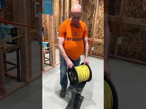 Easy on the Back! #electrician #construction #electrical #madeinusa