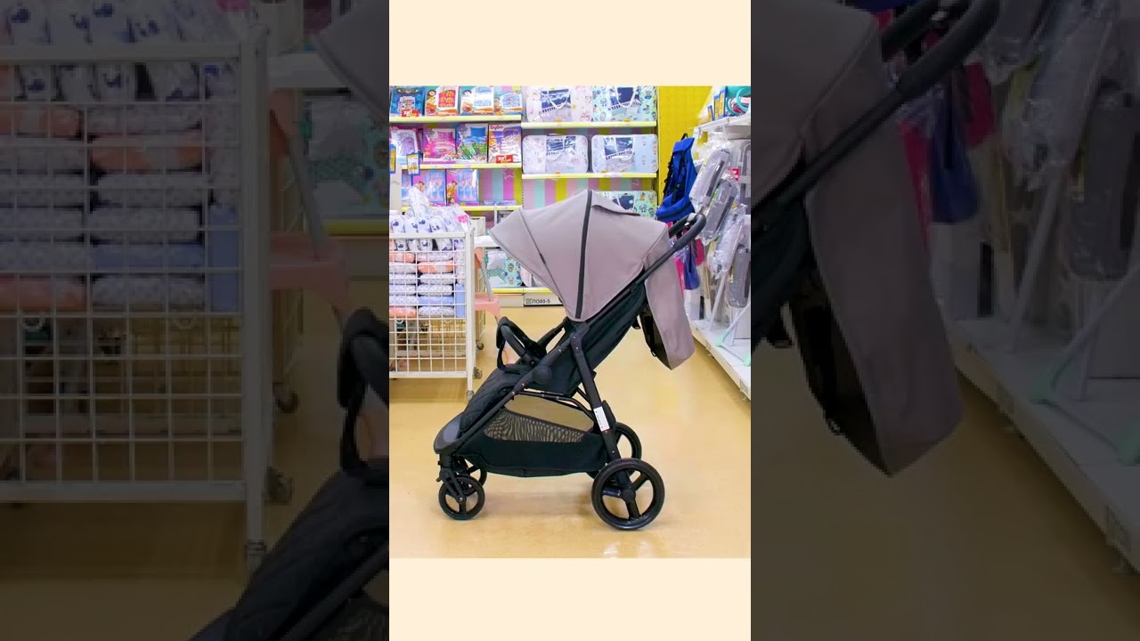 Коляска FORBABY прогулочная глубокий капор и чехол для ног серая 10,6кг - видео Коляска FORBABY прогулочная глубокий капор и чехол для ног серая 10,6кг - видео