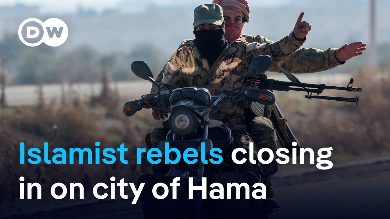 Why the Syrian military can’t resist the rebels as they advance on the city of Hama | DW News