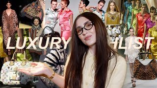 My 2025 Luxury Wishlist as as Designer Vintage Personal Shopper!