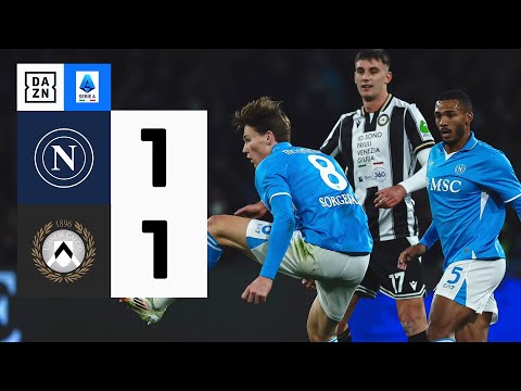 Napoli vs Udinese (1-1) | Resumen y goles | Highlights Serie A