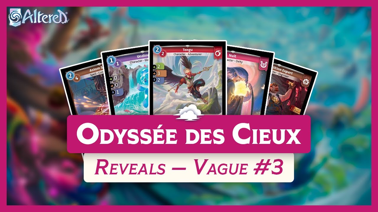 ☁️ | 3ème vague de REVEALS pour Odyssée des Cieux ! — Altered TCG