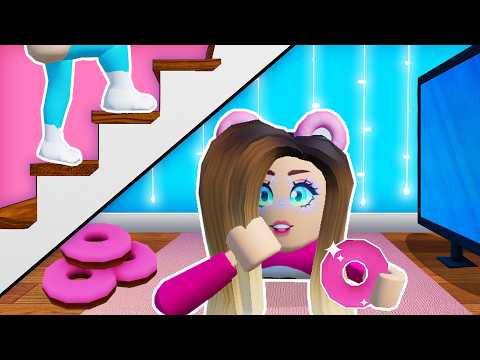 CONSTRUYO un CUARTO SECRETO en CASA de mi NOVIO en ROBLOX 🤫😱
