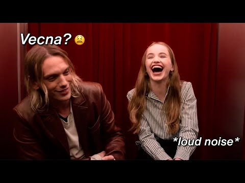 Stranger Things cast being too extra together for 6 minutes