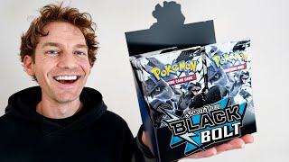 The Pokémon Black Bolt Booster Box Opening