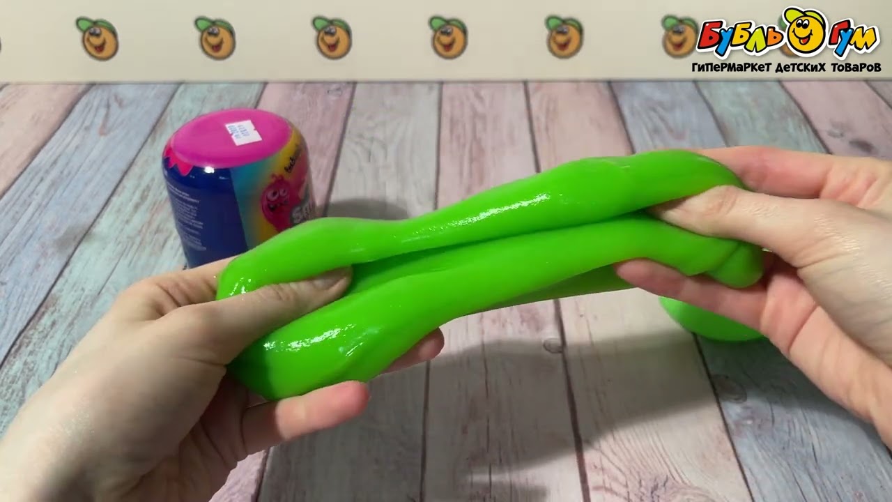 Масса для лепки слайма в ассортименте 226г - видео