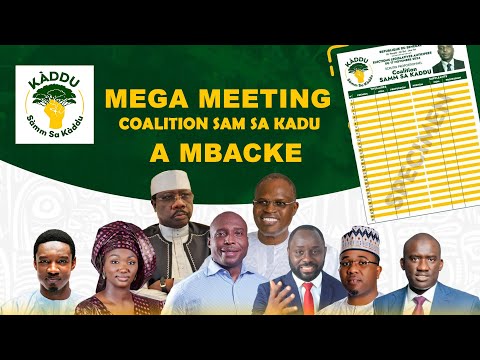 🔴 LIVE | Meeting de Coalition Sam sa kadu a Mbacke